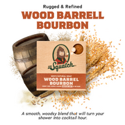 Woodsy 4-Pack Natural Bar Soap - On-the-Go Starter-Kit