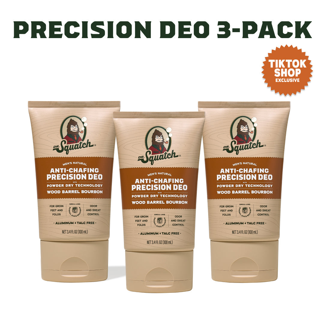 Precision Deo Wood Barrel Bourbon - 3-Pack - Clean Flavor-Bundle