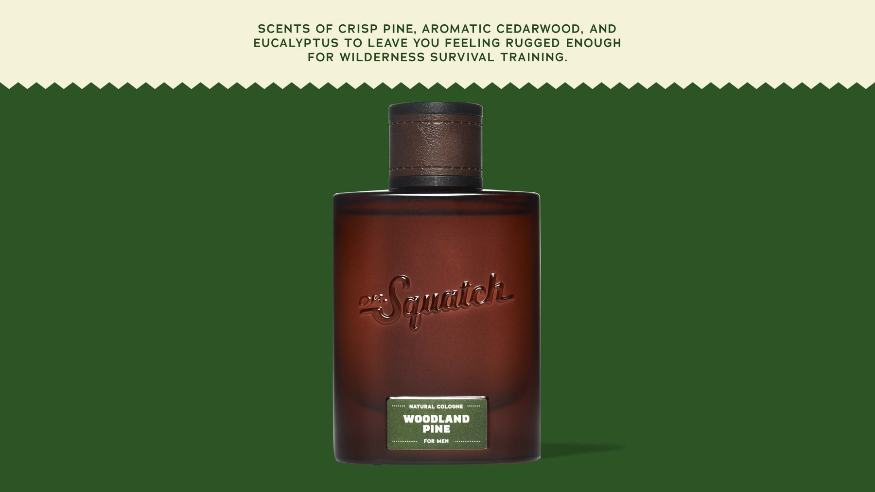 Woodland Pine Cologne - Durable Suds-Care