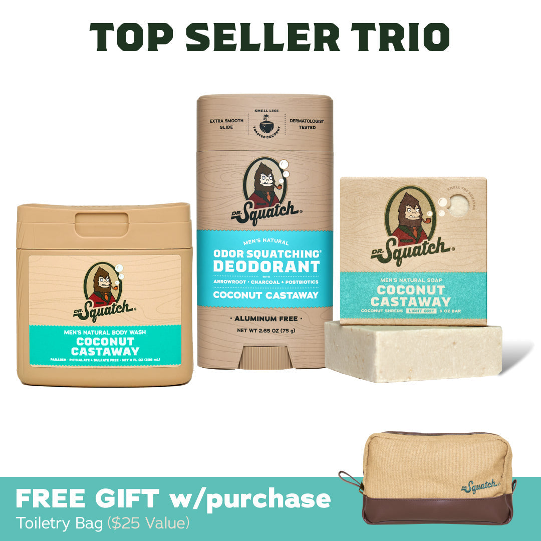Soap, Deo, Body Wash + GWP Bag - Coconut Castaway - Weekend Sip-Starter