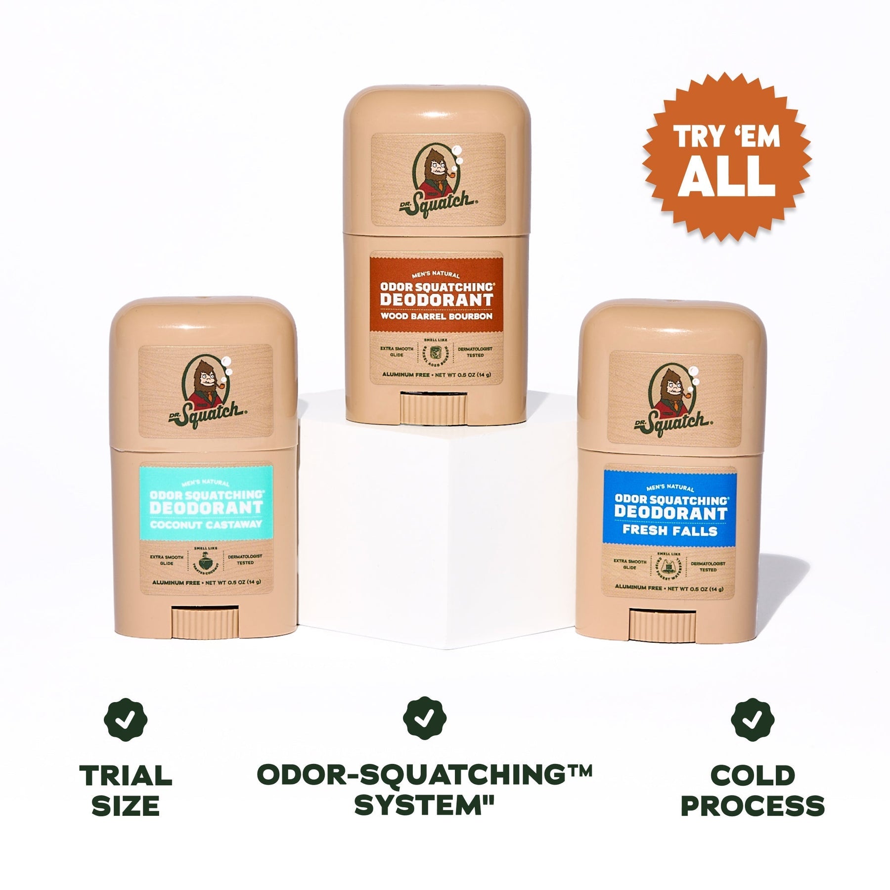 Deo Sampler Set - Practical Starter-Collection