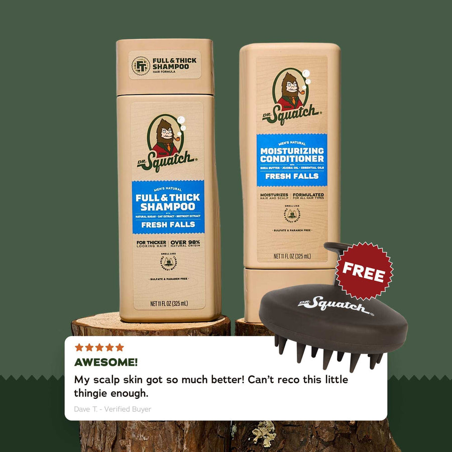 Hair Care Kit + Scalp Scrubber - Modern Weekend-Wash