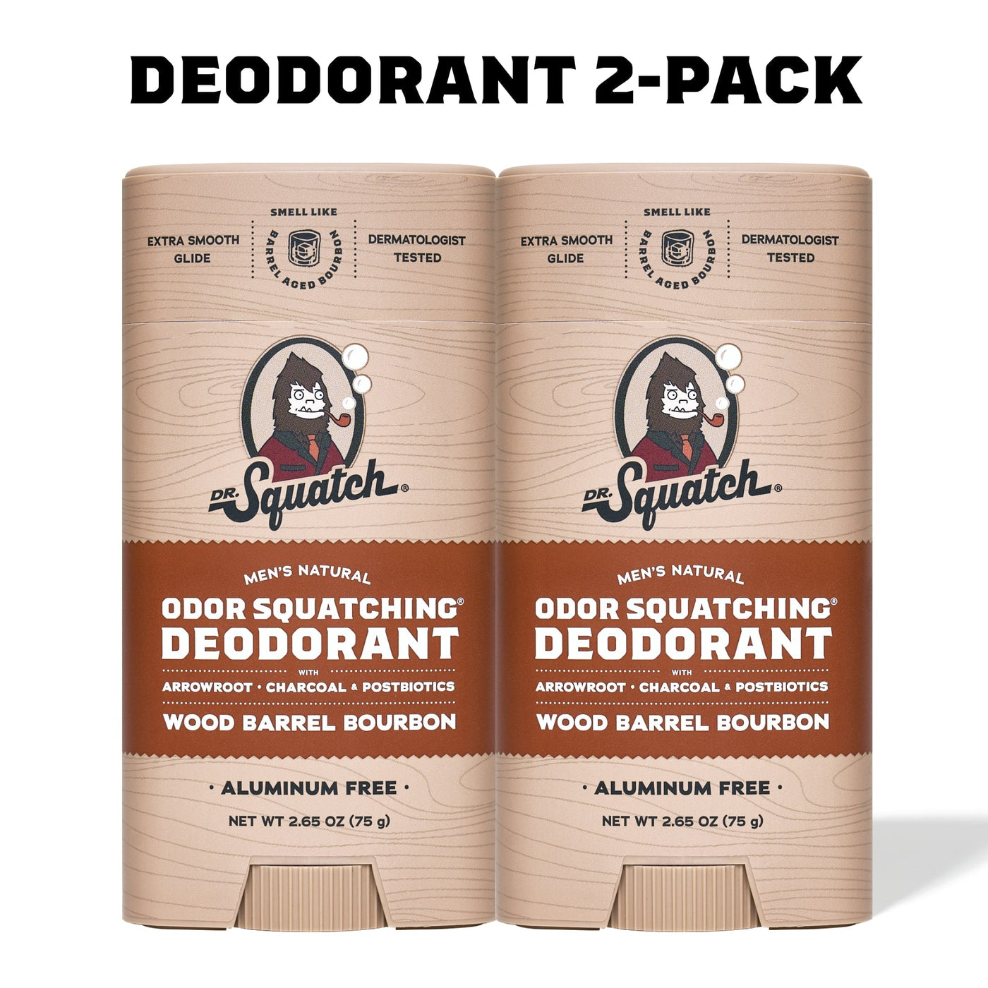 Wood Barrel Bourbon 2-Pack Deodorant - Urban Easy-Start
