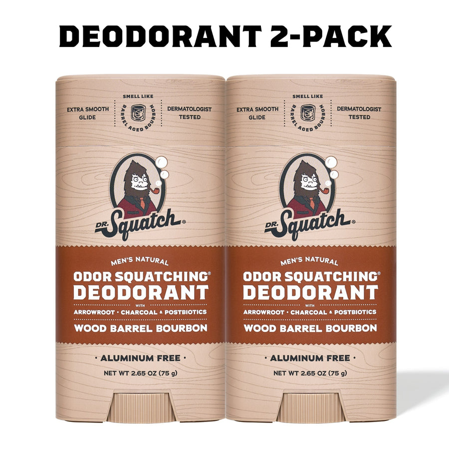 Wood Barrel Bourbon 2-Pack Deodorant - Urban Easy-Start