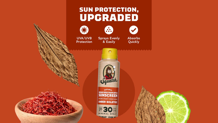 Amber Solstice Spray Sunscreen - Seasonal Trail-Ready