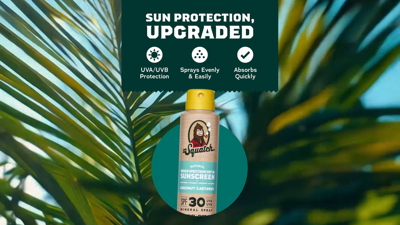 Coconut Castaway Spray Sunscreen - Smooth Clean-Finish