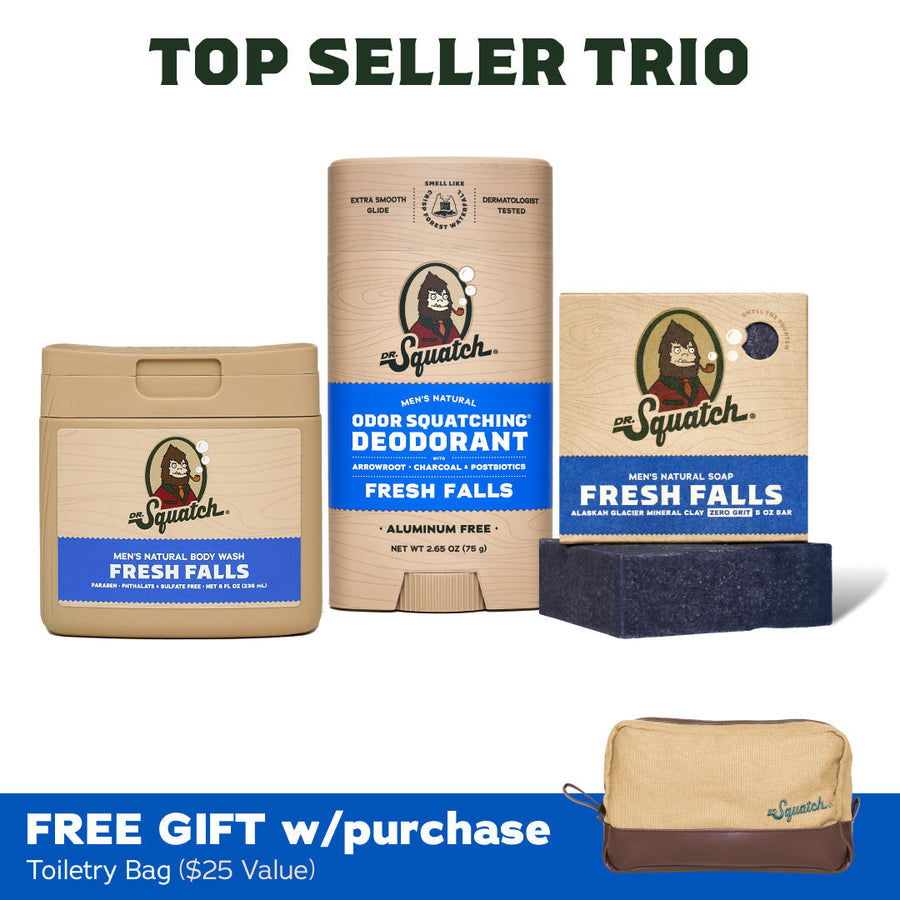 Soap, Deo, Body Wash + GWP Bag - Fresh Falls - Signature Daily-Kit