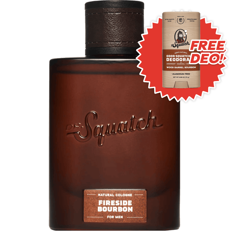 Fireside Bourbon Cologne with Deo! - Everyday Comfort-Care