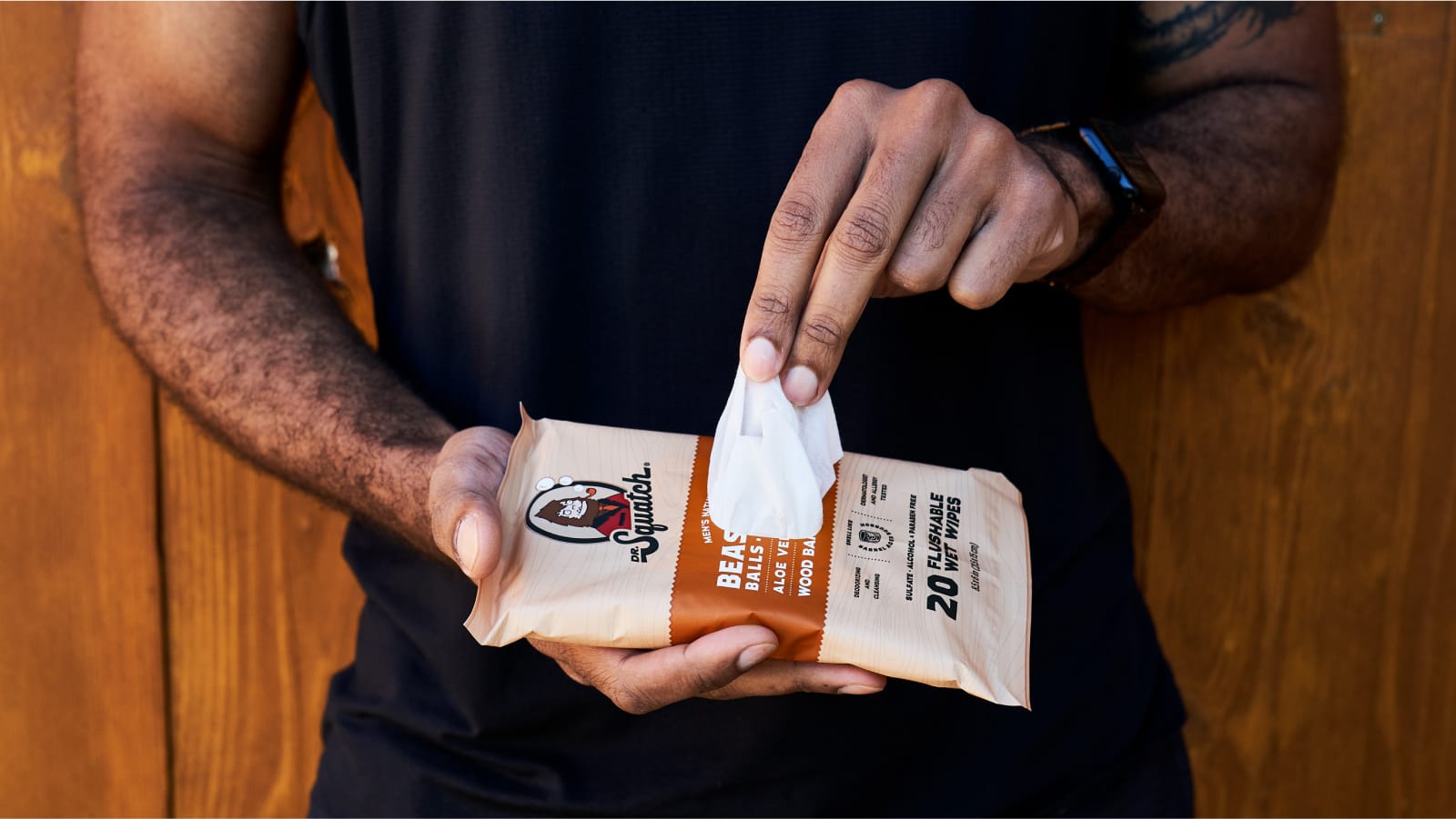 Wood Barrel Bourbon Wipes - Journey Easy-Grooming