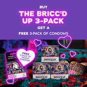Bricc'd Up Condom 3-Pack - Daily Suds-Care