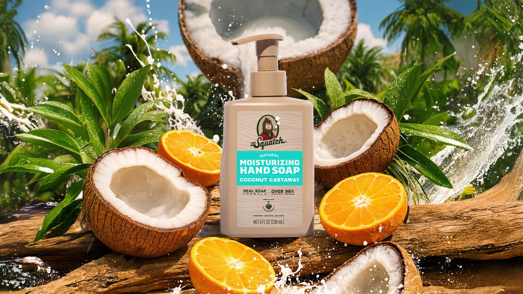 Coconut Castaway Hand Soap - Comfort Suds-Care