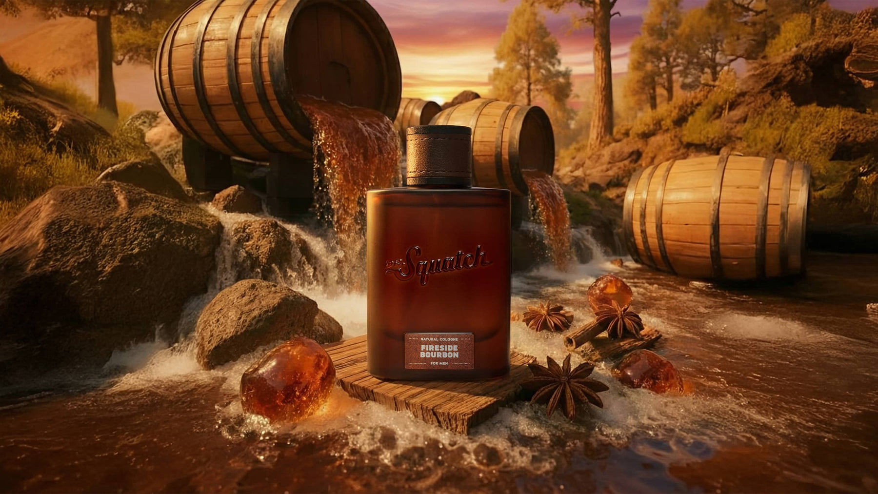 Fireside Bourbon Cologne - Practical Daily-Care