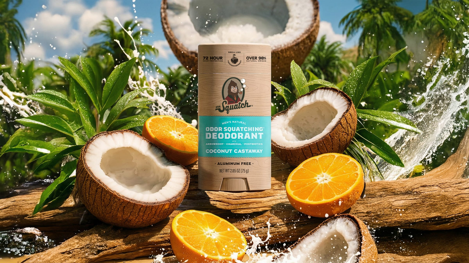 Coconut Castaway Deodorant - Handy Beard-Care