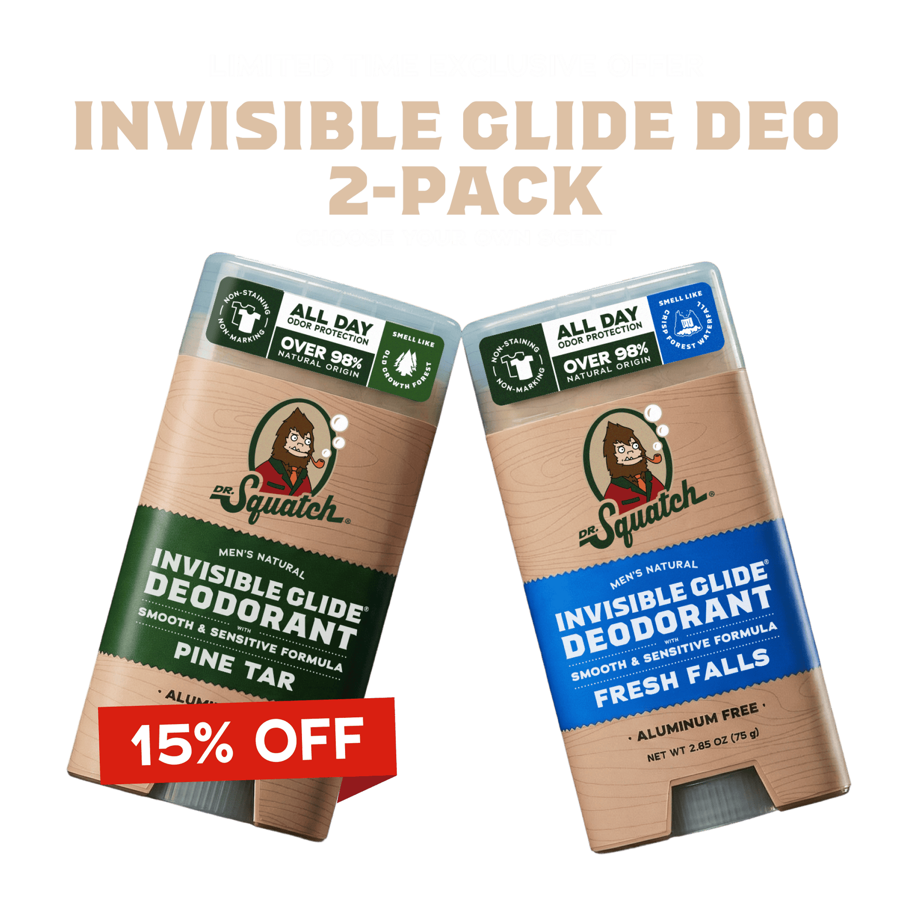 Exclusive: Invisible Glide Deodorant 2-Pack Offer - Weekend Weekend-Wash