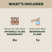 2-Pack Glide + Deo Flask - Patio Suds-Care
