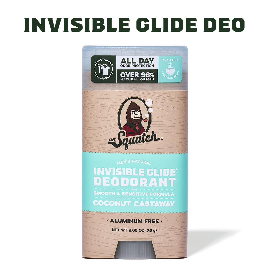 Coconut Castaway Invisible Glide Deo - Adventure Hydration-Kit