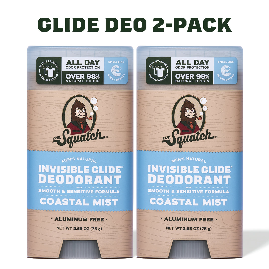 Coastal Mist 2-Pack Invisible Glide Deo - Morning Bottle-Set
