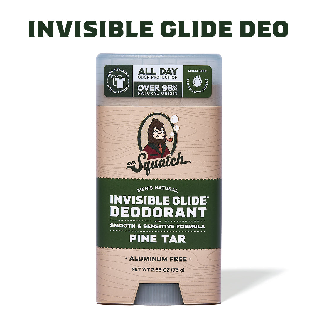 Pine Tar Invisible Glide Deo - Trail Sip-Set