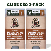 Wood Barrel Bourbon 2-Pack Invisible Glide Deo - Camp Flavor-Starter