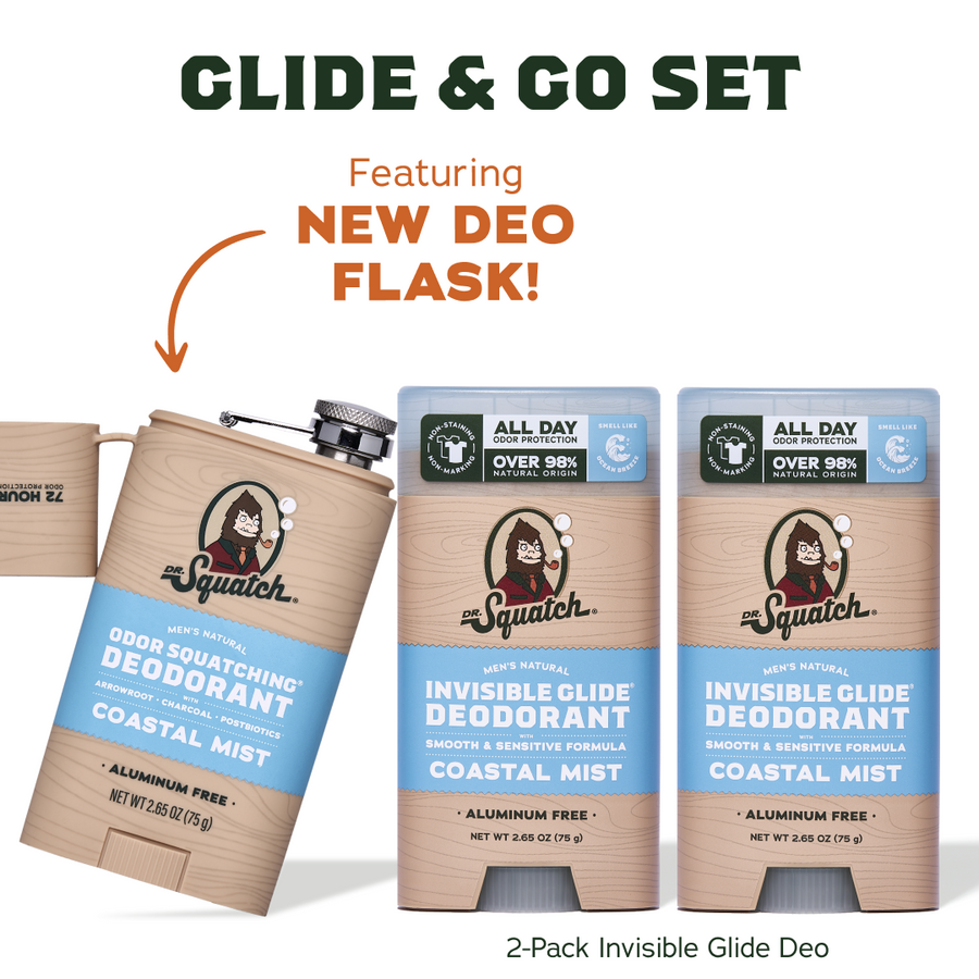Coastal Mist IG Glide 2-Pack + Deo Flask - Leisure Starter-Choice