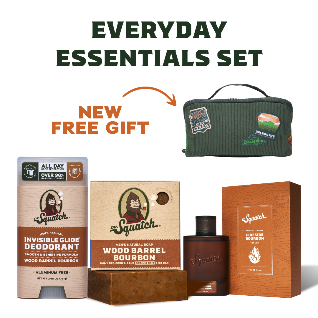 Everyday Essentials Set - Wood Barrel Bourbon - Fresh Bottle-Bundle