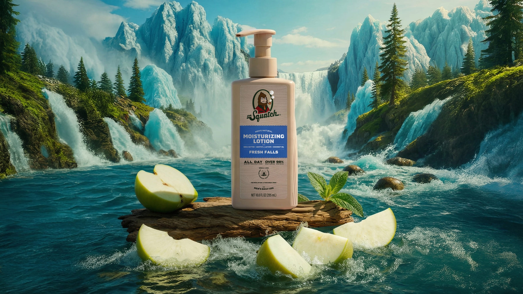 Fresh Falls Lotion - Morning Rinse-Ready