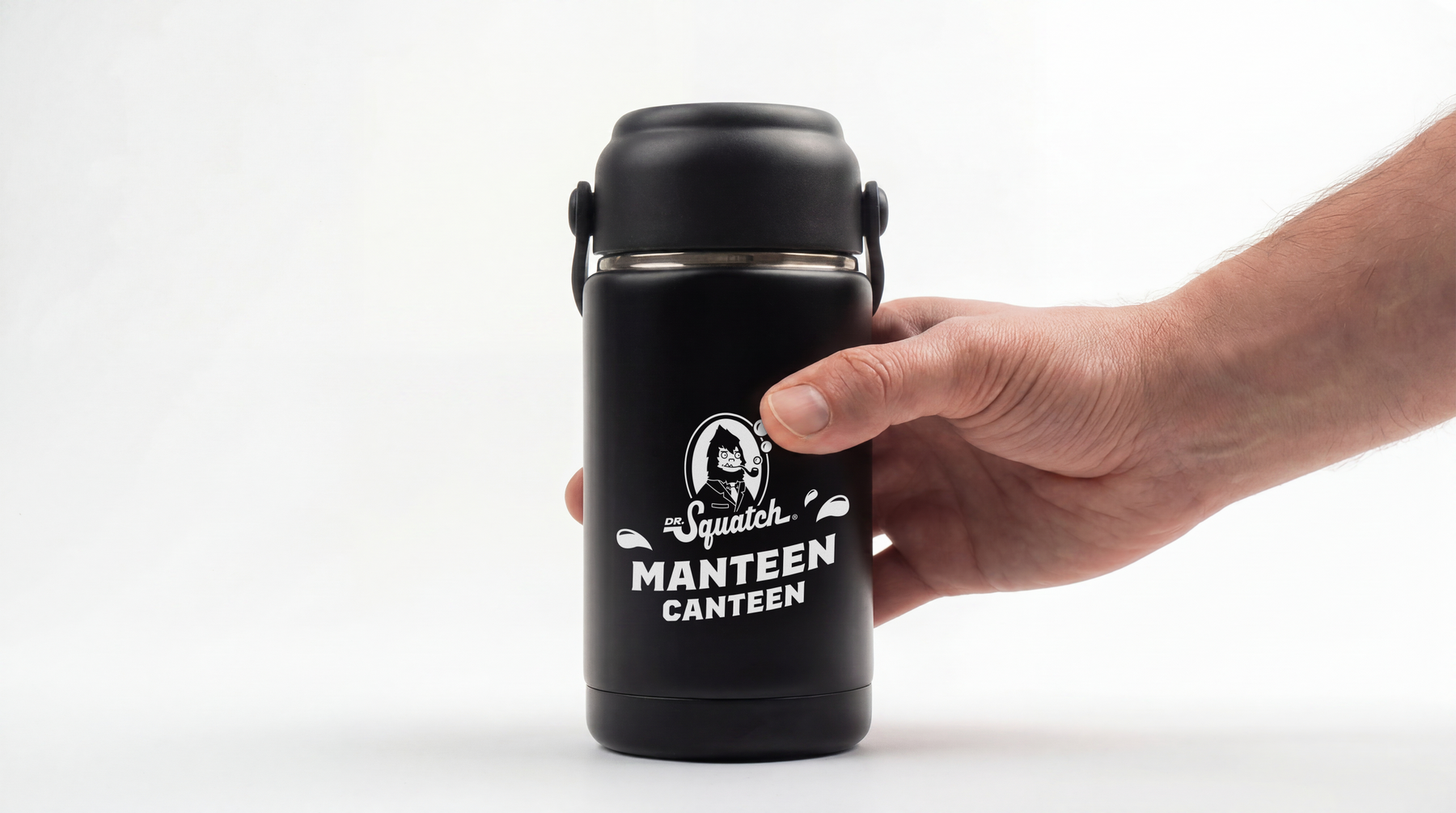 Manteen Canteen Mini Water Bottle - Travel Refresh