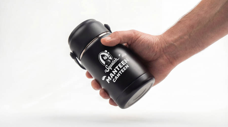 Manteen Canteen Mini Water Bottle - Travel Refresh