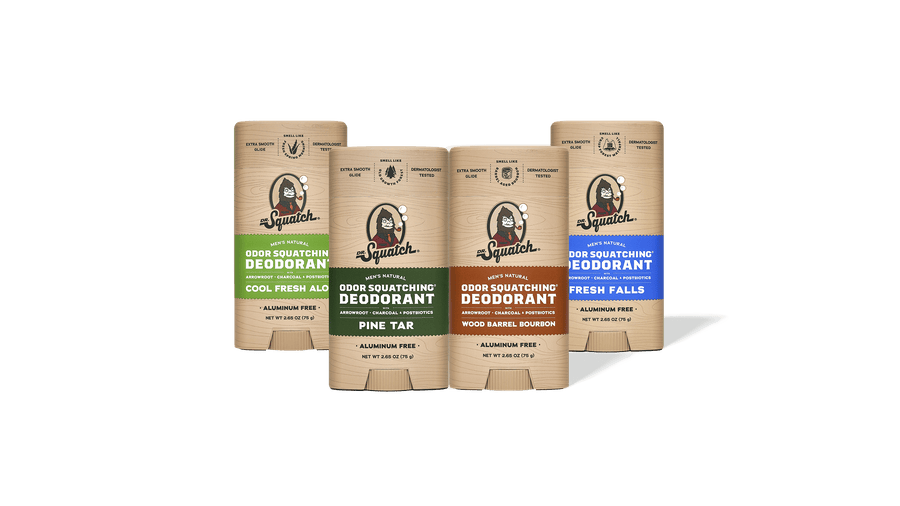 Deodorant 4-Pack - Easy Starter-Kit