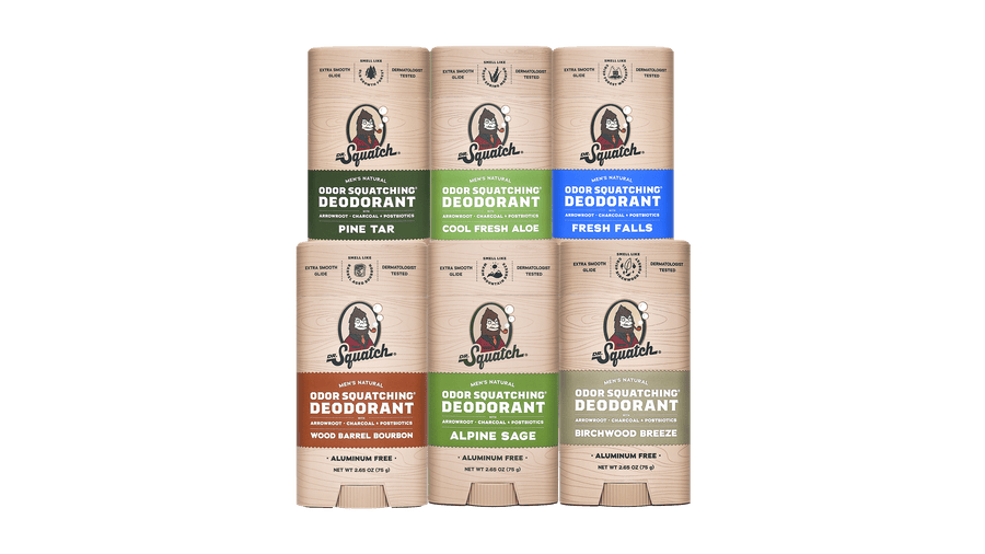 Deodorant 6-Pack - On-the-Go Starter-Choice