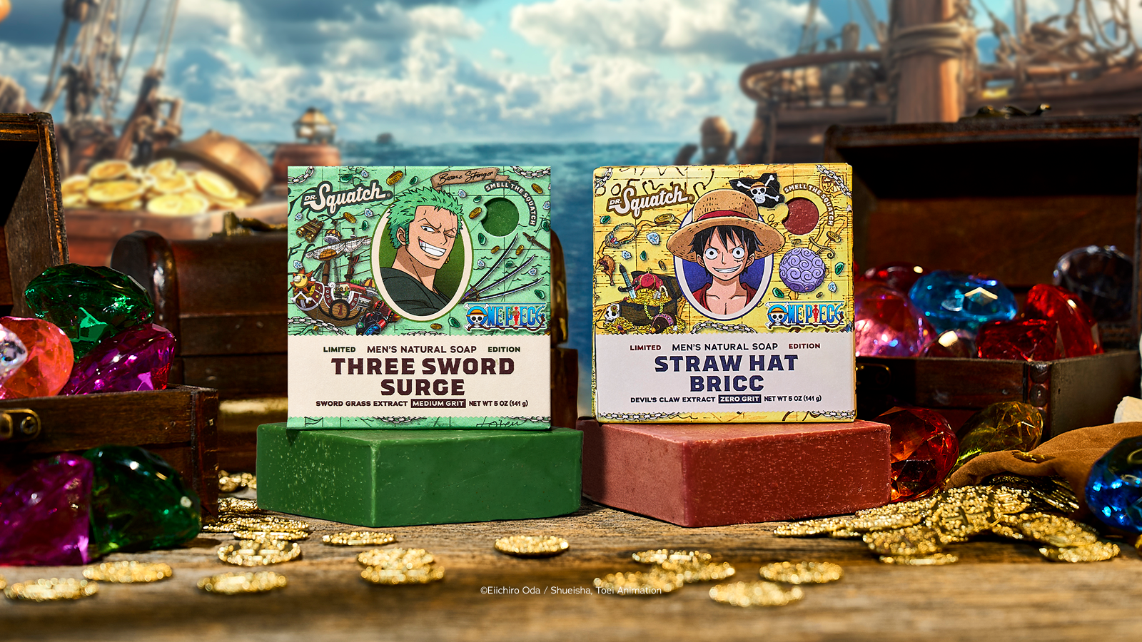 ONE PIECE 2-Pack Bar Soap - Lightweight Ready-Kit