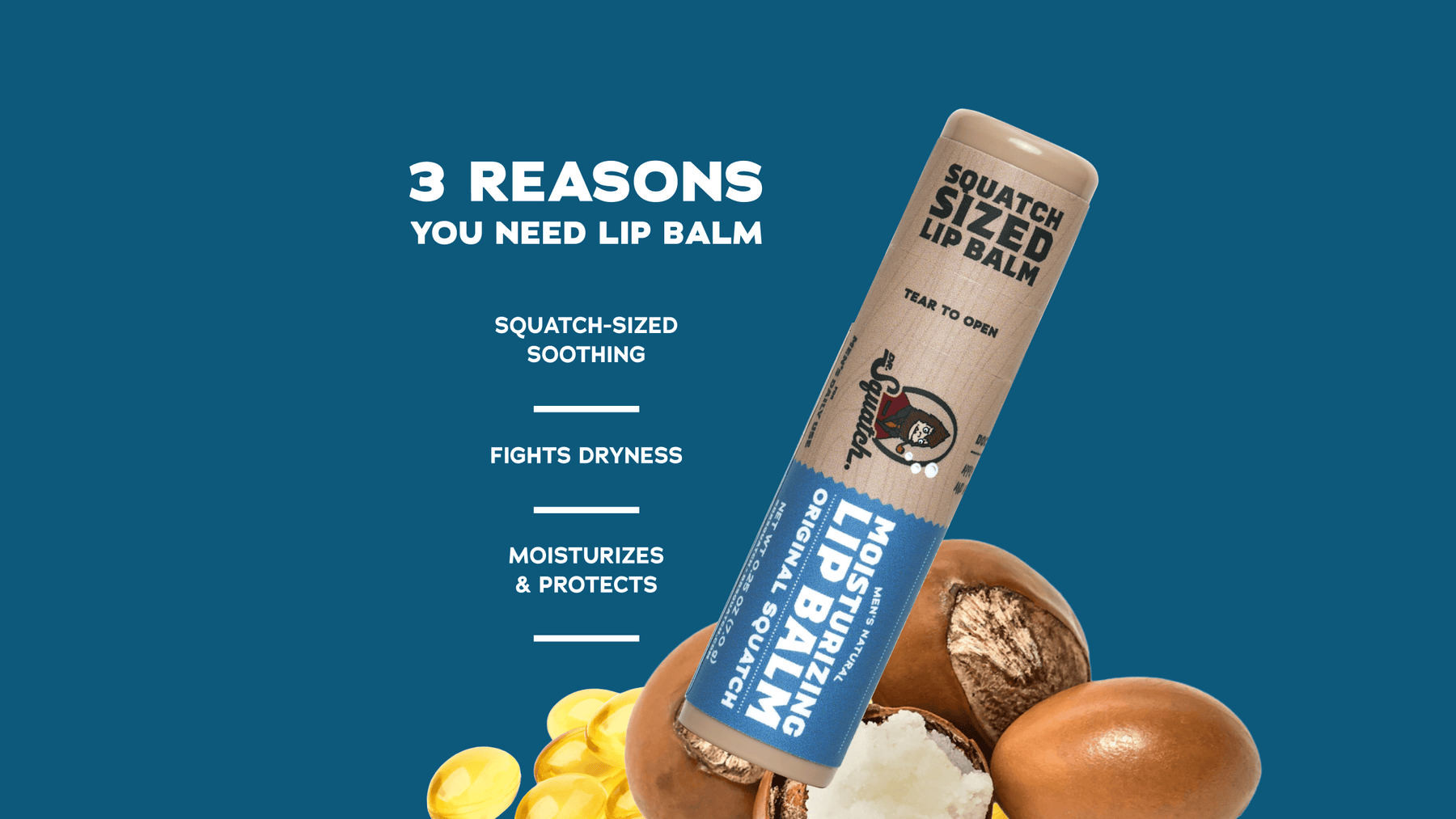 Original Squatch Lip Balm! - Daily Daily-Grooming
