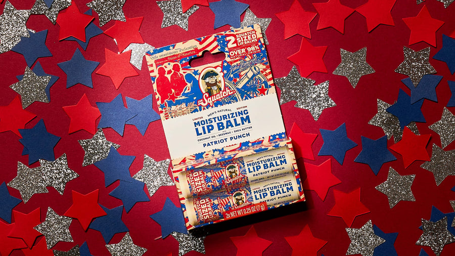 Patriot Punch Lip Balm 2-Pack - Morning Suds-Care