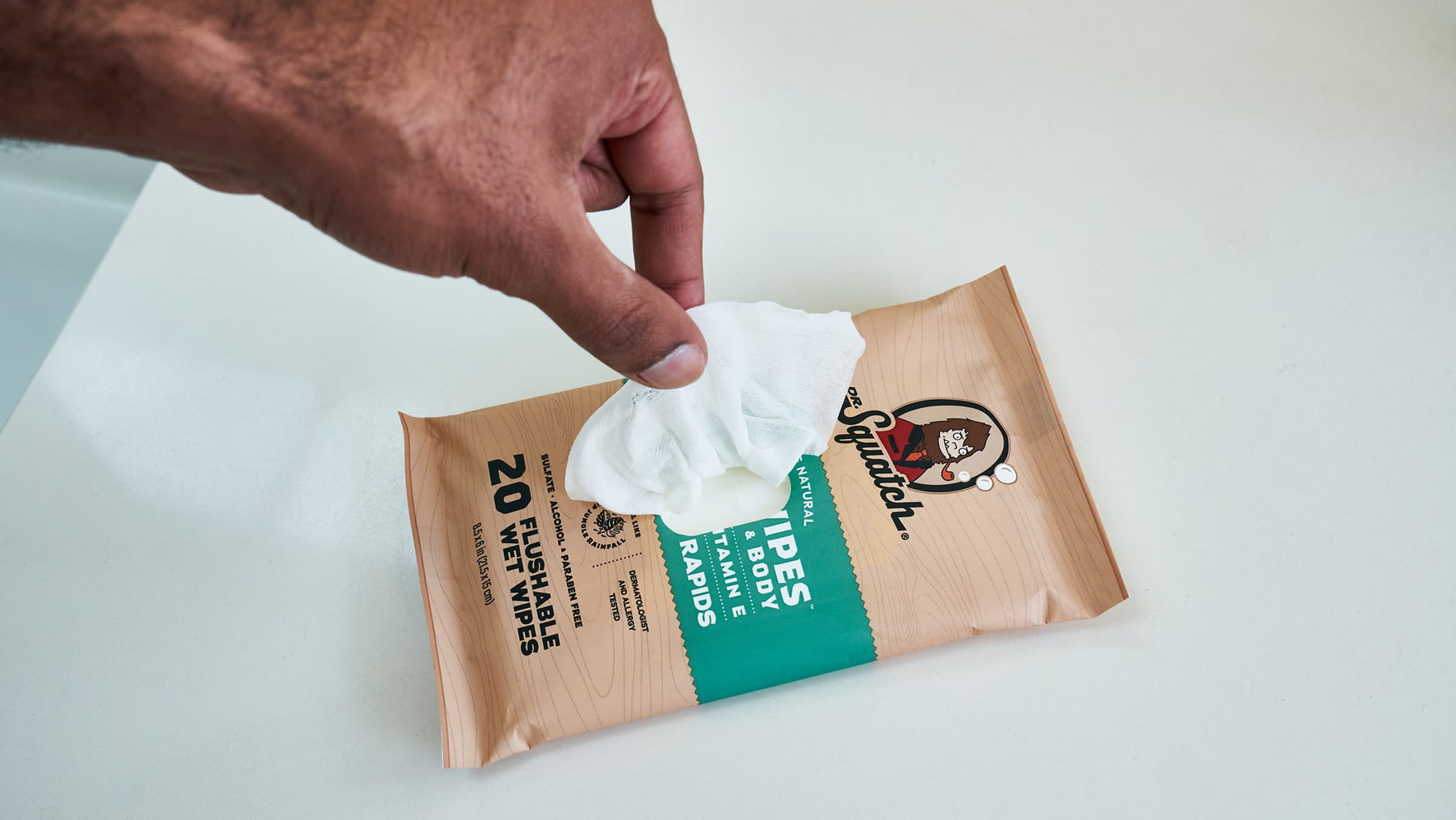Rainforest Rapids Wipes - Durable Clean-Finish