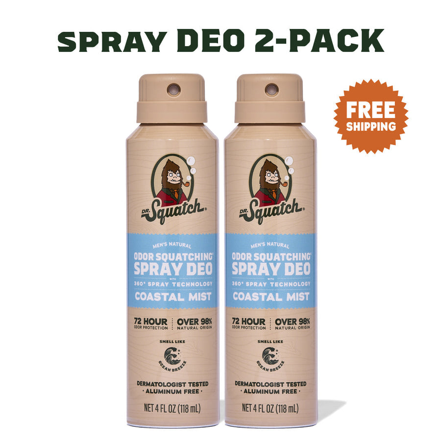 Coastal Mist 2-Pack Spray Deo - Favorite Drink-Bundle