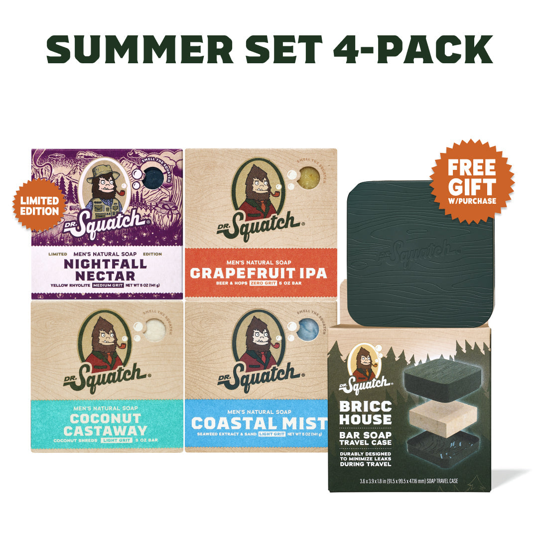 Summer Set 4-Pack + GWP Travel Case V2 - Camp Flavor-Bundle