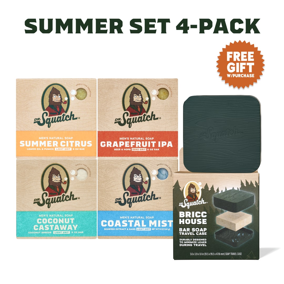 Summer Set 4-Pack + GWP Travel Case V5 - Roadtrip First-Choice