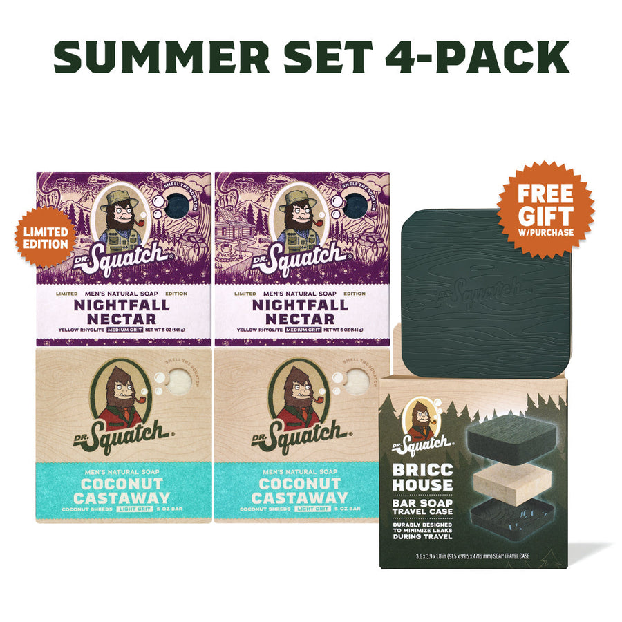 Summer Set 4-Pack + GWP Travel Case V3 - On-the-Go Easy-Start