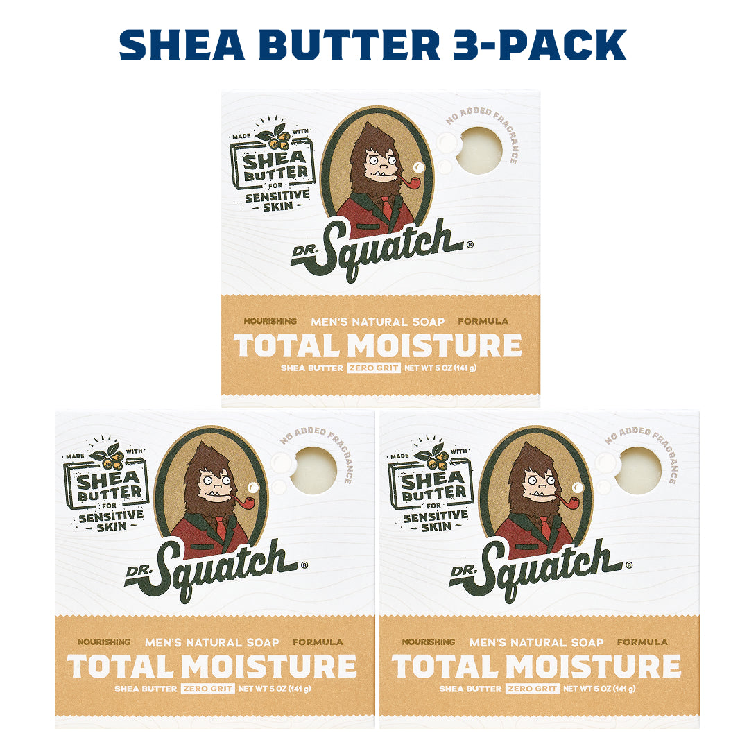 Total Moisture 3-Pack Shea Butter - Bright Ready-Kit