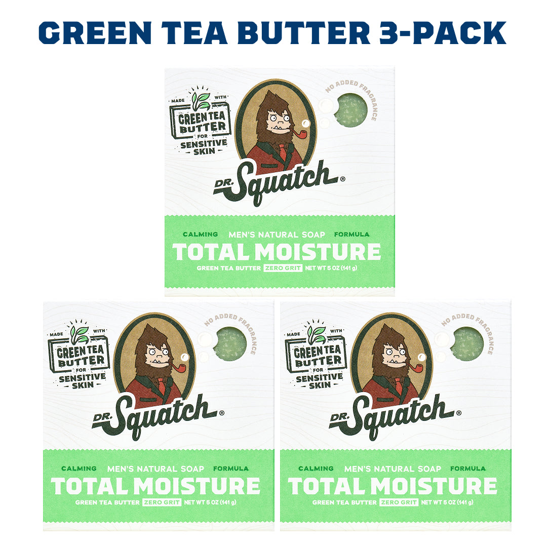 Total Moisture 3-Pack Green Tea Butter - Handy Daily-Kit