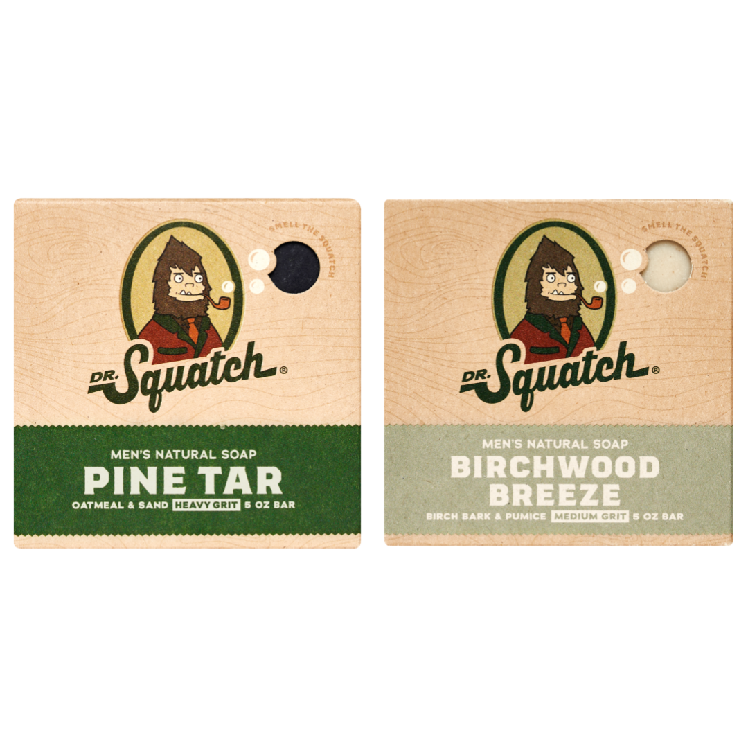 Woodsy 2-Pack Natural Bar Soap - Evening Sip-Set