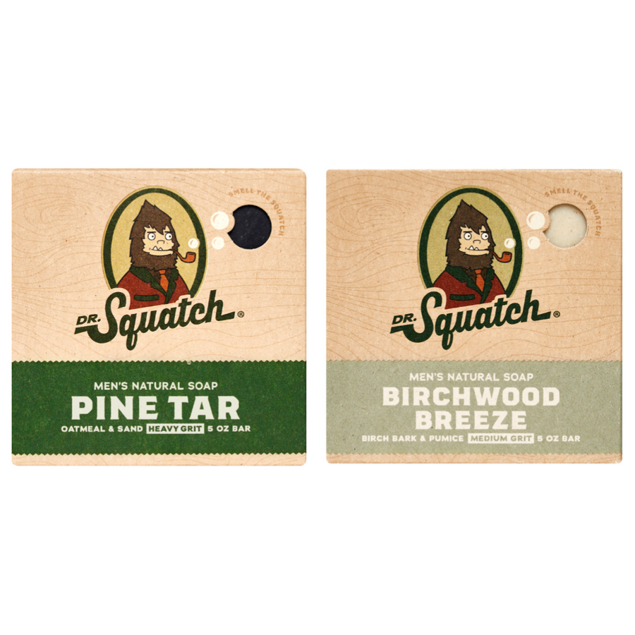 Woodsy 2-Pack Natural Bar Soap - Evening Sip-Set