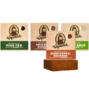 Woodsy 4-Pack Natural Bar Soap - On-the-Go Starter-Kit