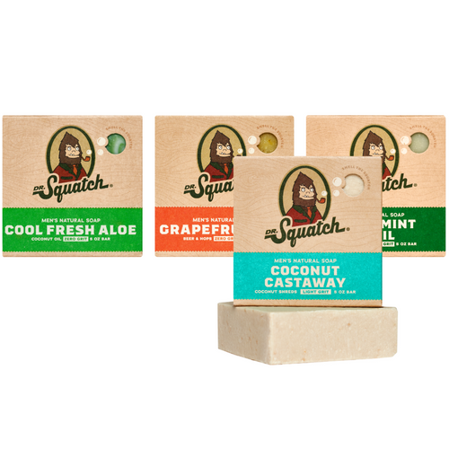 Dr. Squatch Clean 4-Pack Natural Bar Soap gift set — product photo 1 of 5