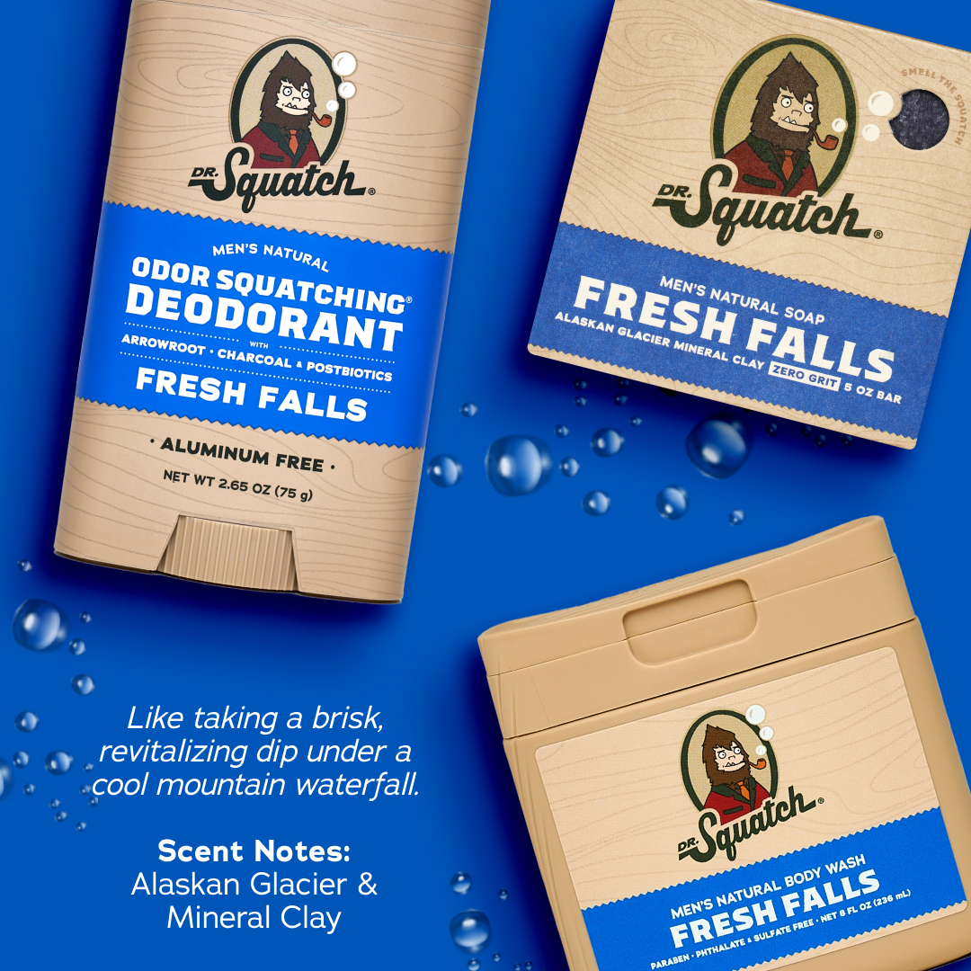 Soap, Deo, Body Wash + GWP Dr. Squatch Hat - Home Daily-Start