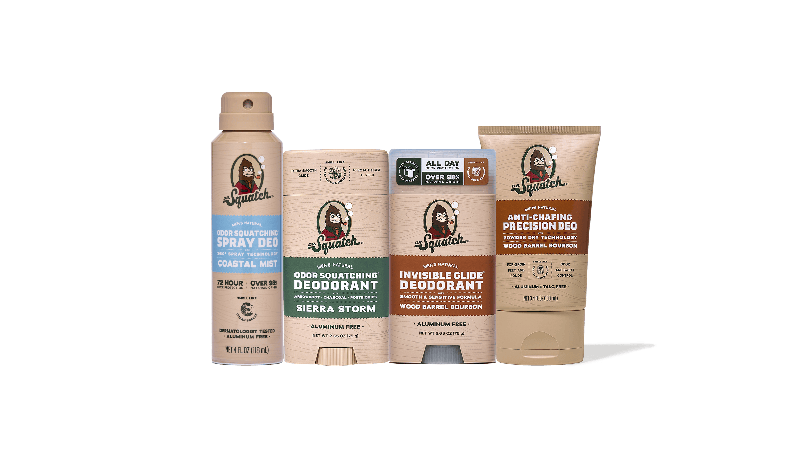 Deodorant Discovery Set - Clean Hydration-Kit