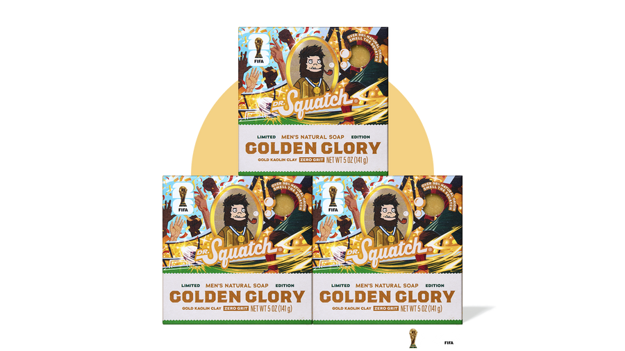FIFA Golden Glory 3-Pack Bar Soap Bundle - All-Day Hydration-Kit