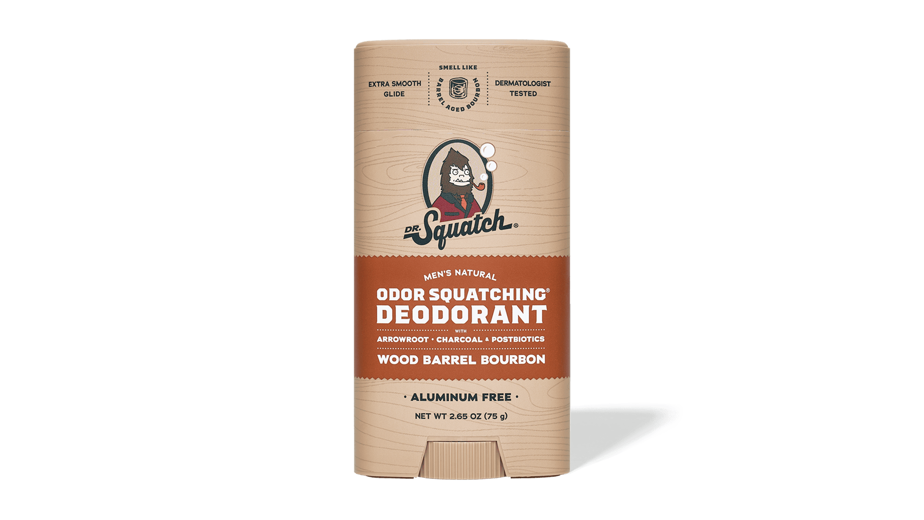 Wood Barrel Bourbon Deodorant - Handy Rinse-Ready