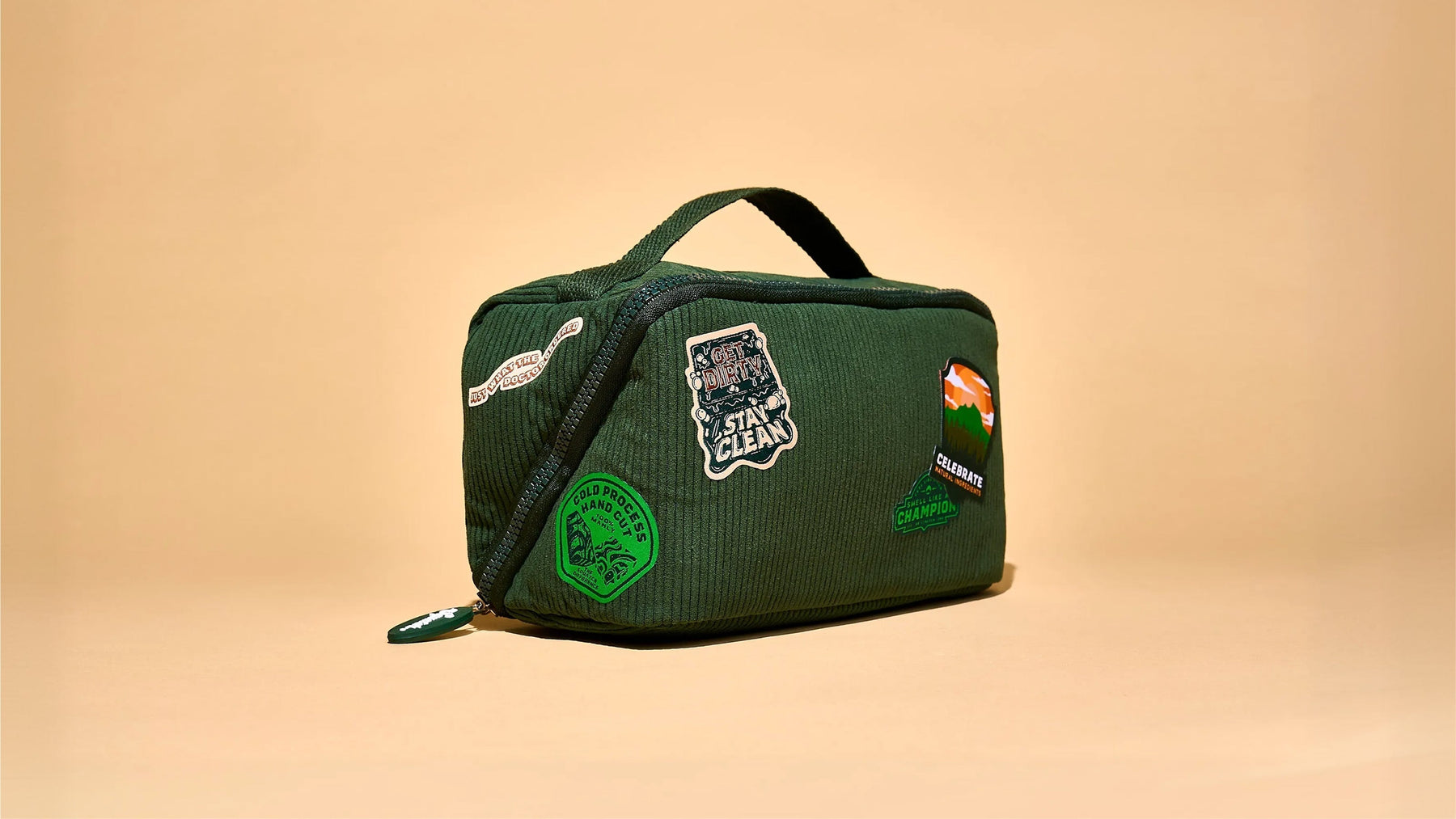 Corduroy Toiletry Bag - Urban Organizer