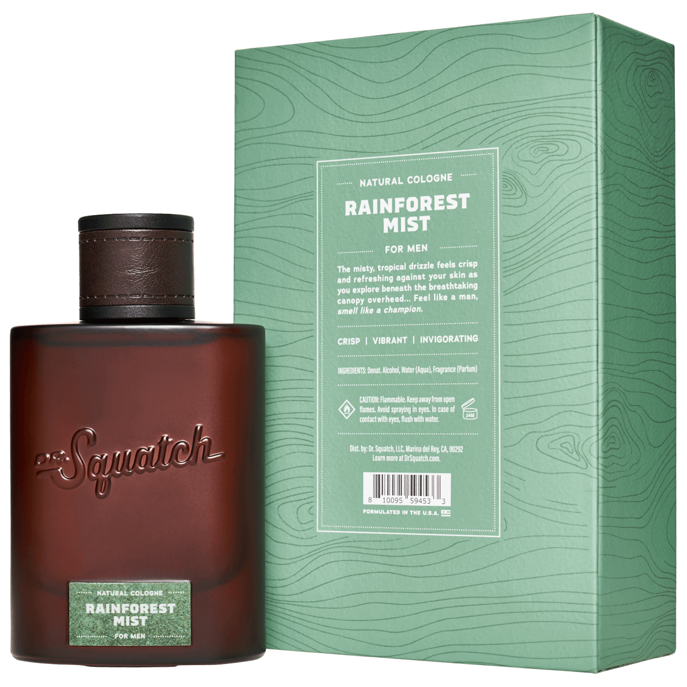 Rainforest Mist Cologne with Deo! - Journey Shave-Ready